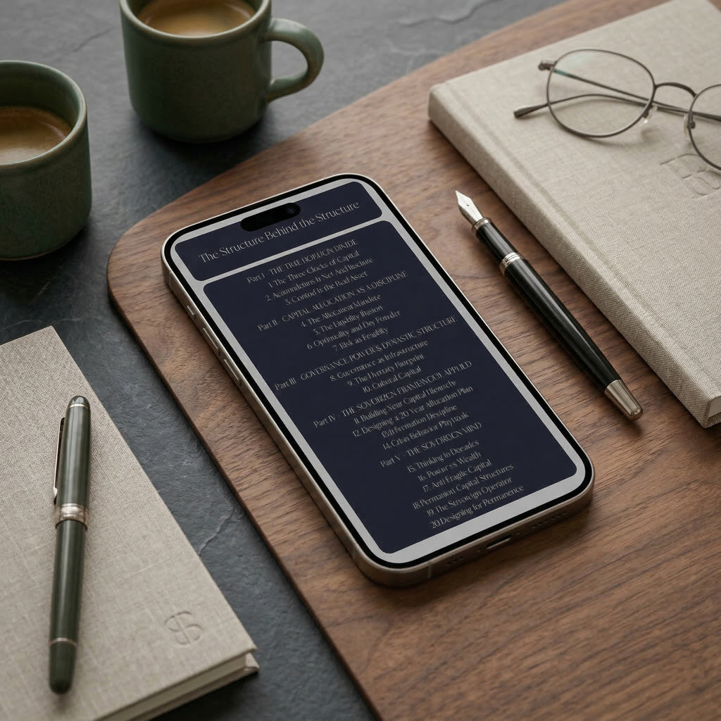 Sovereign Wealth Thinking - Where capital becomes strategy, and strategy becomes permanence